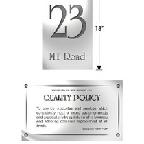 stainless steel nameplates10