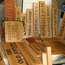 wooden name plates7